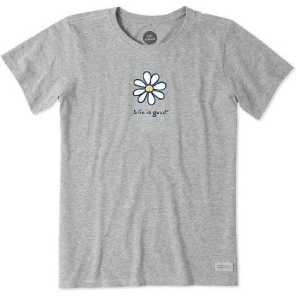 Life Is Good Tops - Life is Good Daisy Vintage Crusher Tee